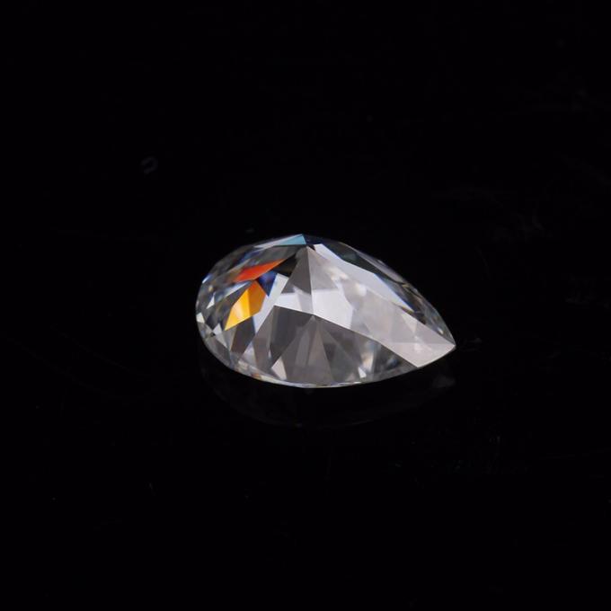 4*6mmのナシの形のダイヤモンドのMoissaniteの空想の切口VVS Moissaniteの宝石用原石