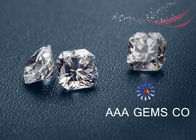 VVS1 Lab Diamond Asscher Cut Moissanite Colorless Polished Good