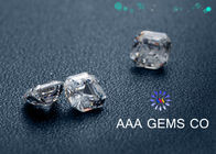 Professional Asscher Cut Synthetic Moissanite Colorless 7.5mm